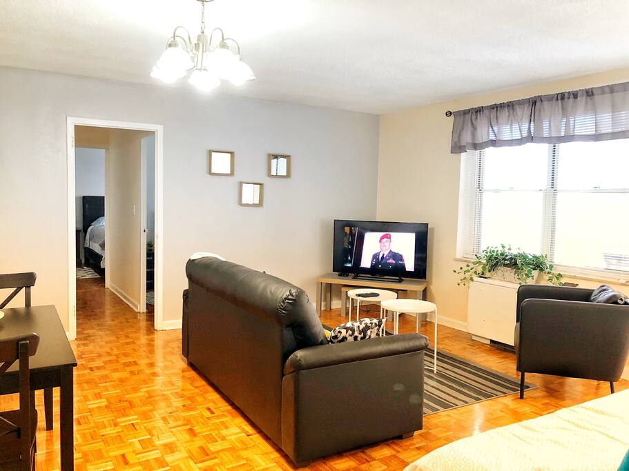 Living Room with private balcony
