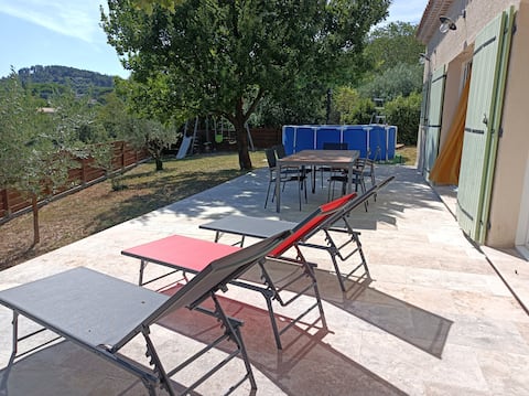 nice quiet villa with view