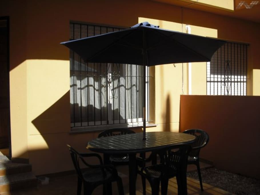 Terraza de la entrada