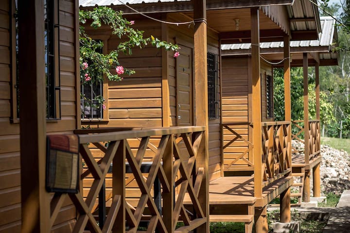 Cabin on beautiful campground