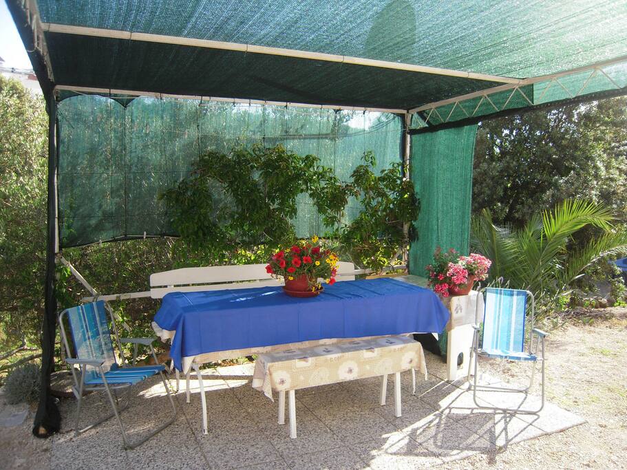 Garden table for 6P