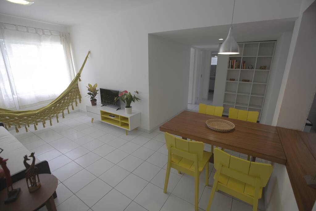 Sala e corredor