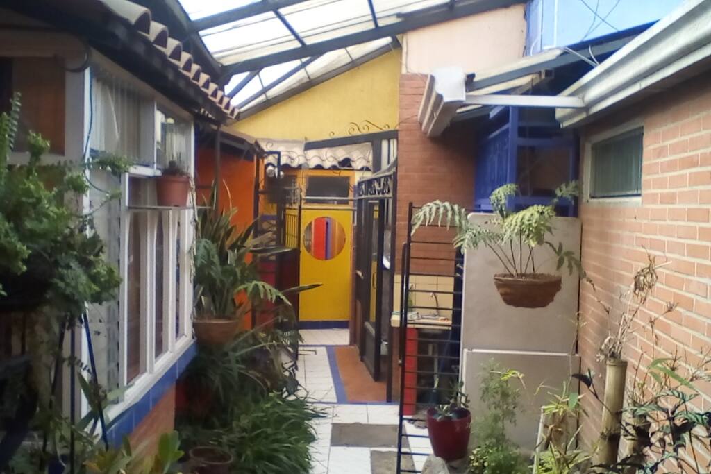 inside the property
