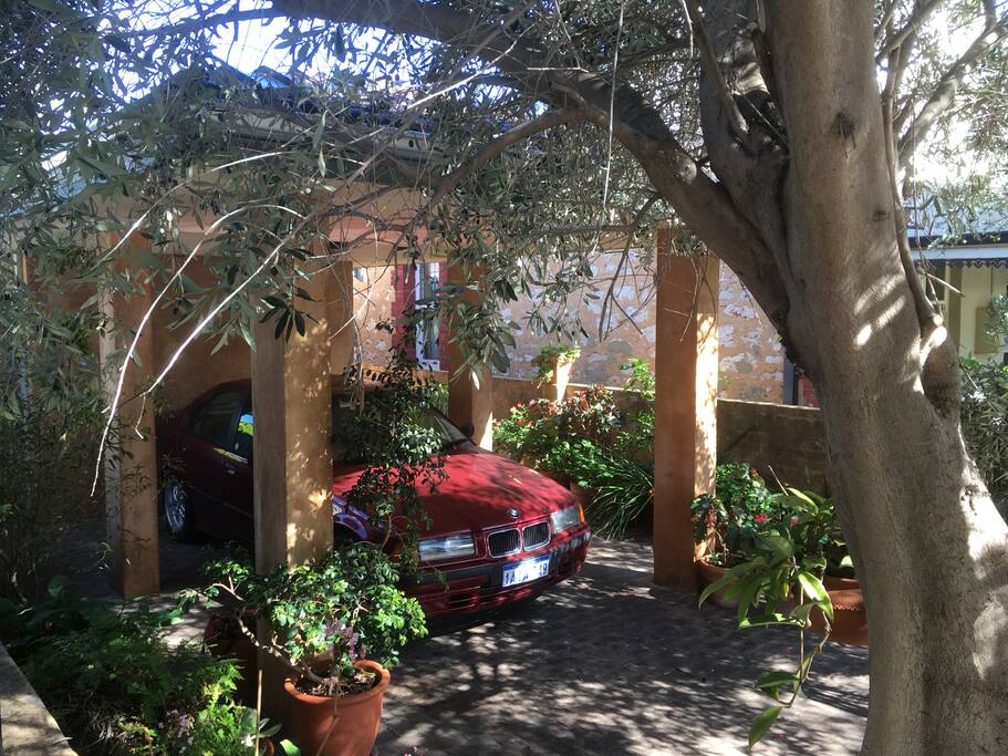 Covered parking