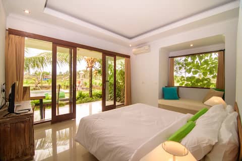 Spacious 2bedrooms Private Pool Endless Ricefield