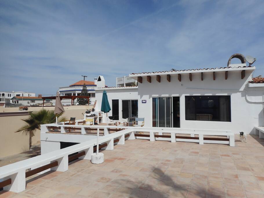 Top level with spacious deck