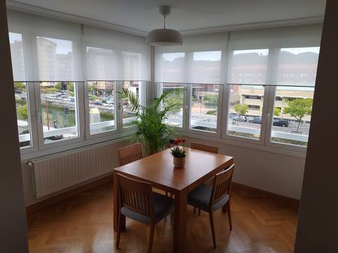 Spacious and bright space