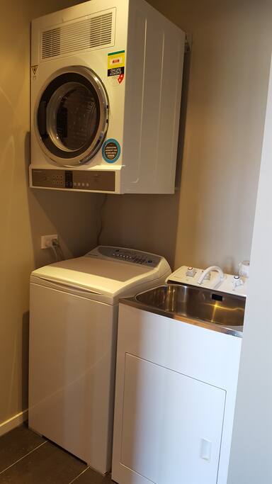 Spacious laundry