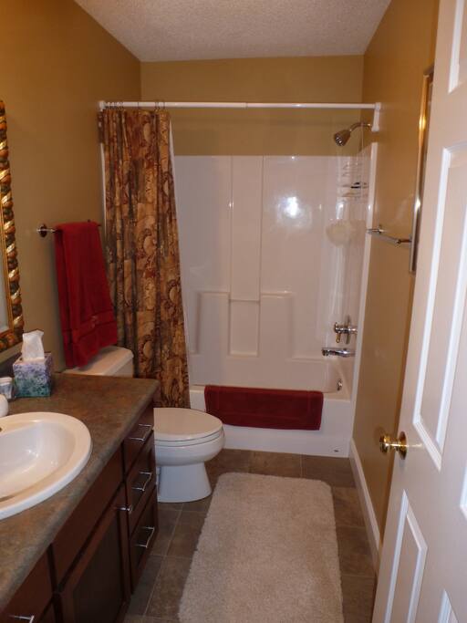 This is your private hall bath.