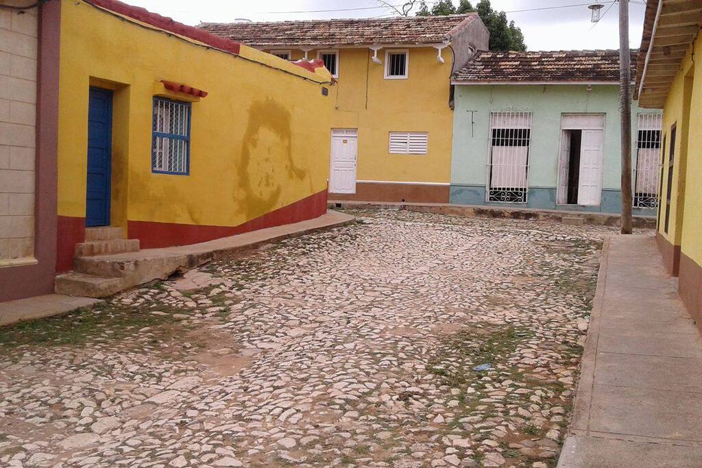 Callejon del Pimpollo corner with Callejon de la Cañada