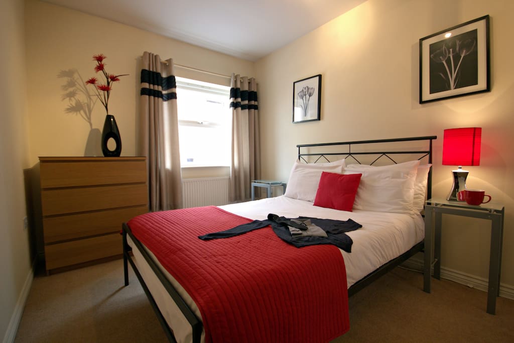 We have number of apartments in Barkham Mews, and the photos here are an example of the standard, and furnishings.