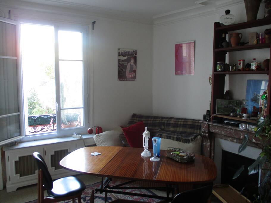 Le salon en mode table haute