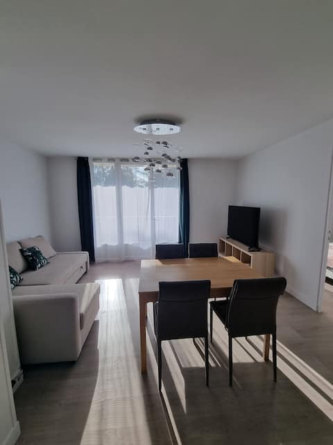 Beautiful new apartment near transportation and commerce