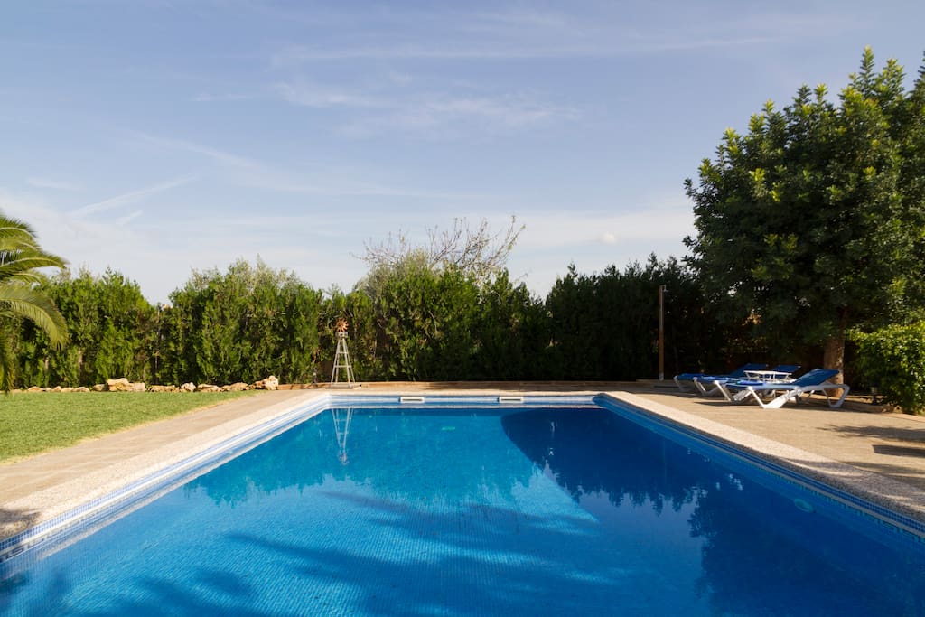 Large swimming pool