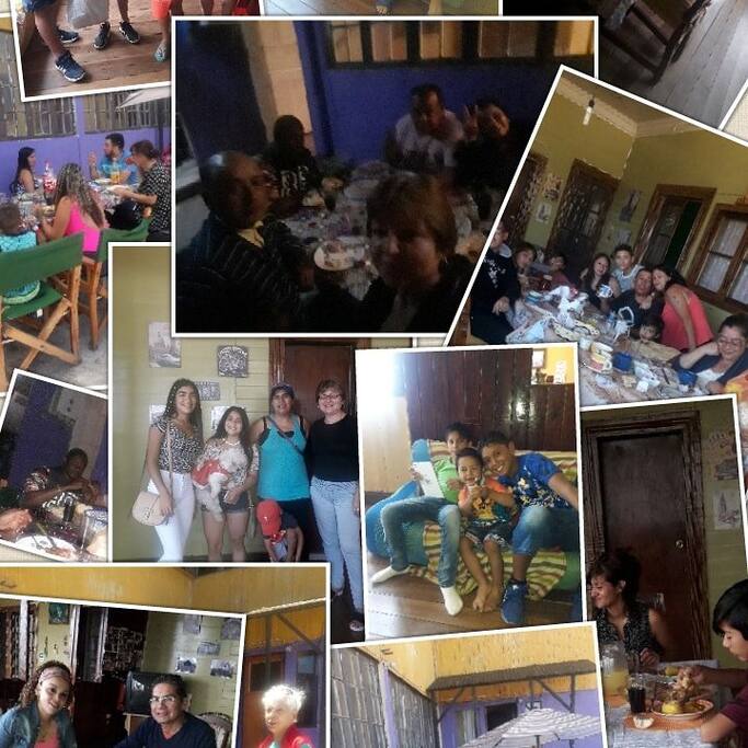 HUÉSPEDES FELICES EN VENECHILE.....