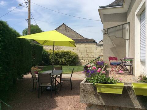 Furnished house of 70m2 in the heart of the Loire Valley