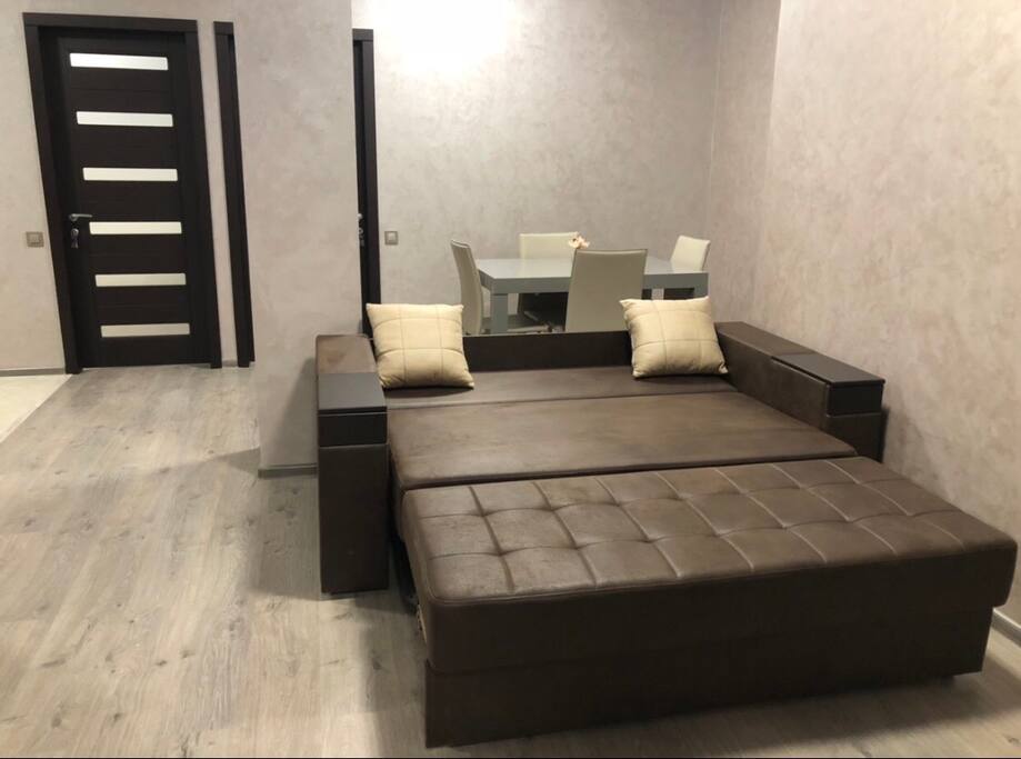 kitchen studio with 2 sleeping places