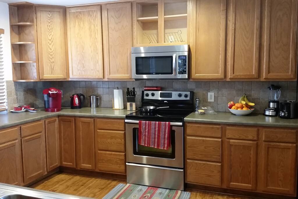 Fully equipped kitchen