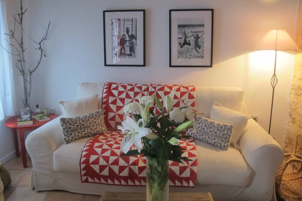 The living room