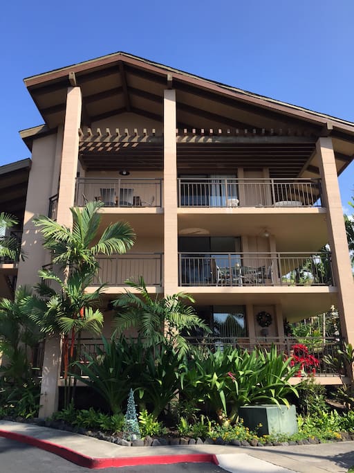 Top floor unit