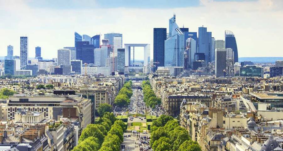 La Défense/ Paris I love you