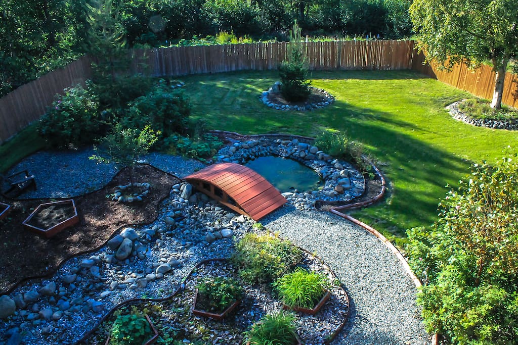 Guest view of the Japanese Garden