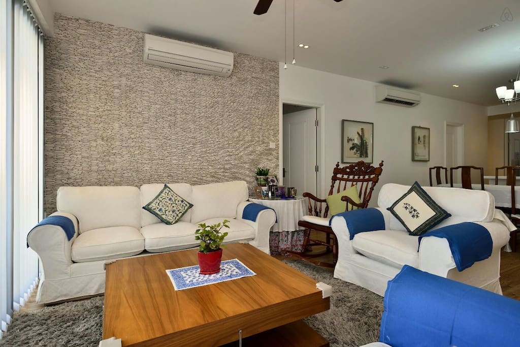 Living room in downstairs.