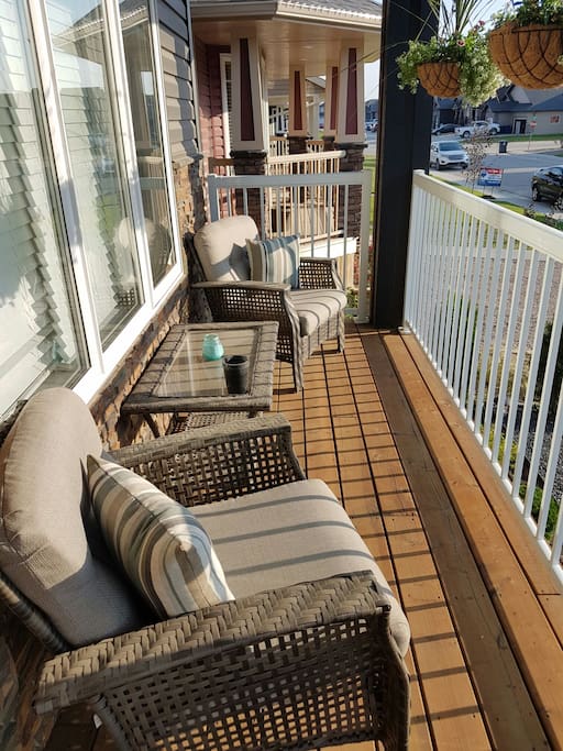 Front Deck for watching the sunset