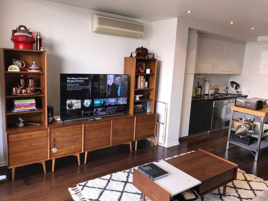 Entertainment Unit with Netflix