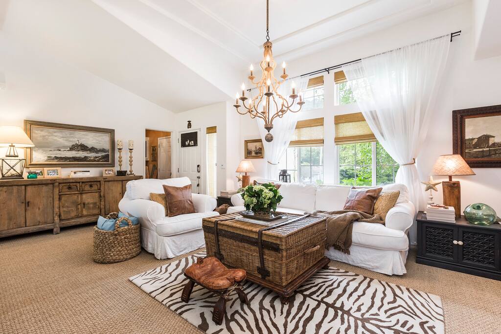 The living room