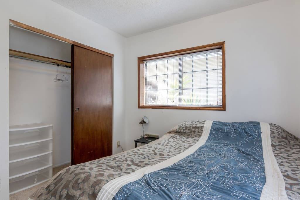 There's plenty of space in your closet, so make yourself at home