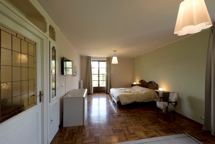 Dubbelrum i 22 kvadratmeter pall