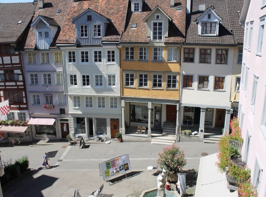 Die Aussicht in die Altstadt