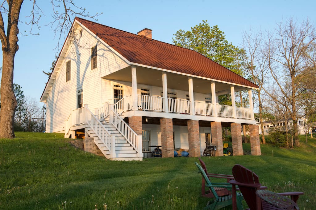 Expansive Deck overlooking Cayuga Lake