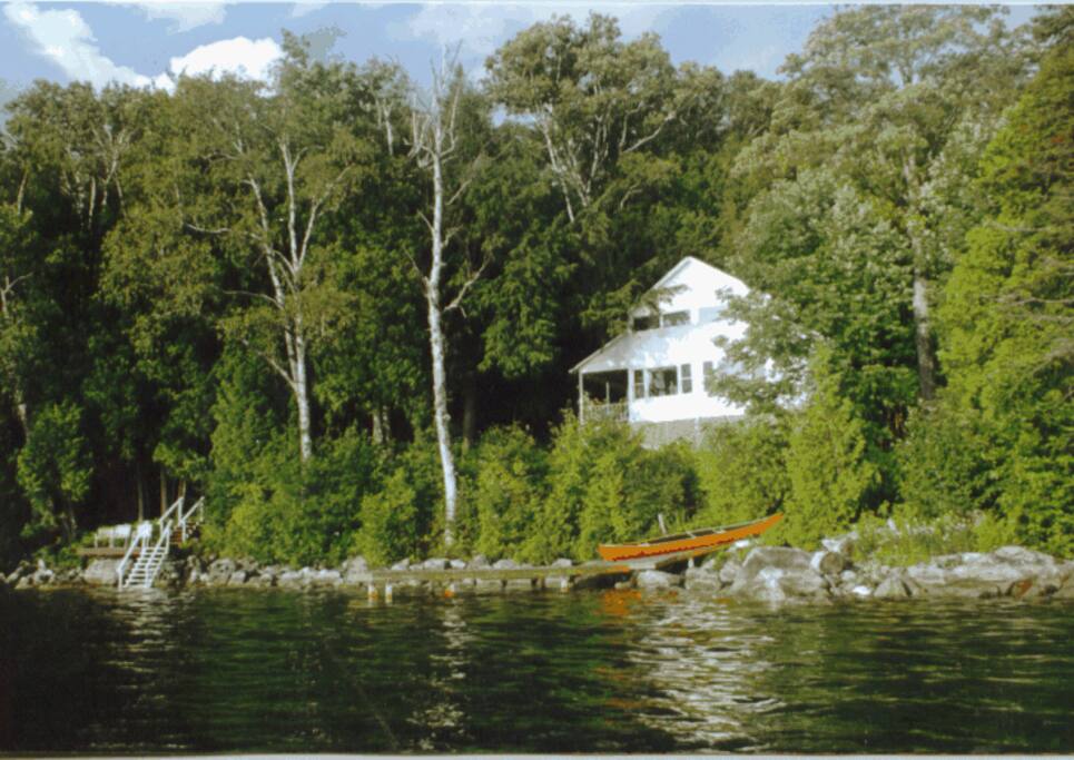 The Cottage Faces the Sunset