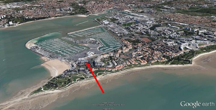 Studio 3 P Port Minimes, Balcon Parking, 50m Plage - La Rochelle