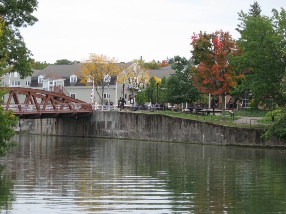Historic canal villages.