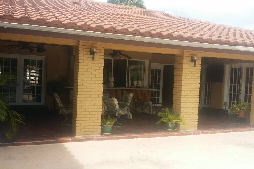 Big and cozy terrace