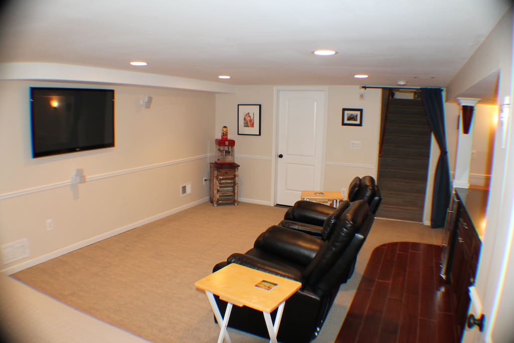 TV and recliners