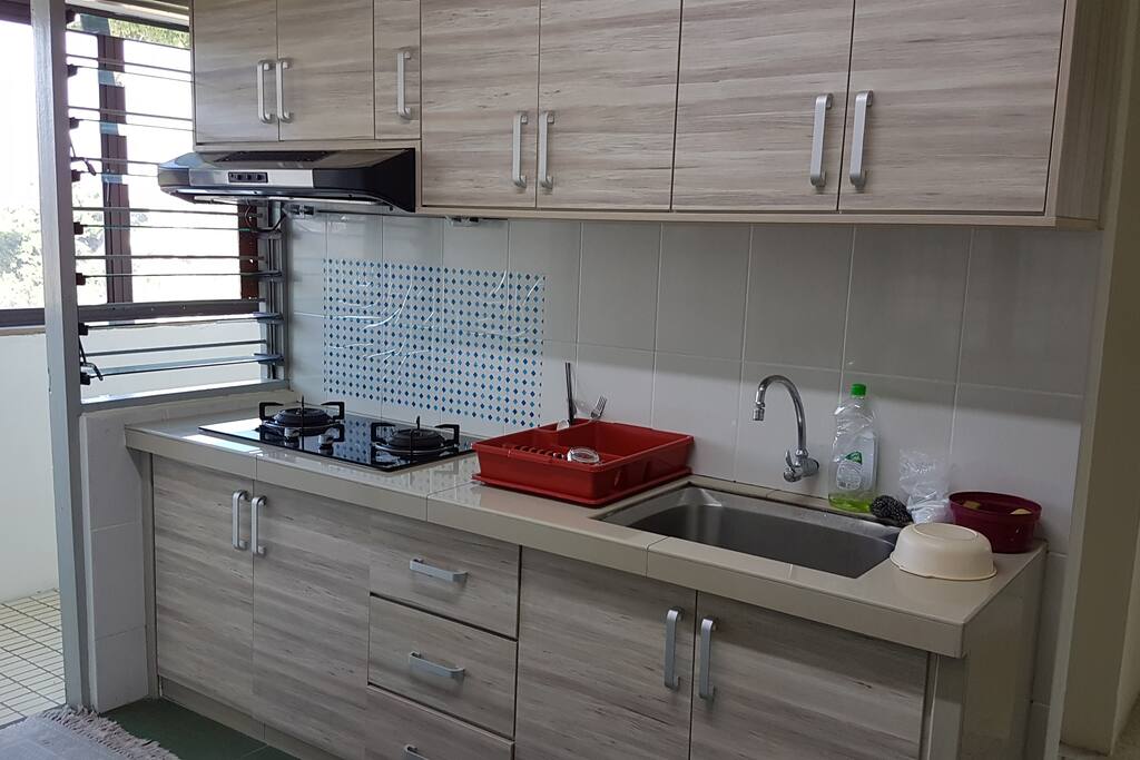 Well equipped new kitchen