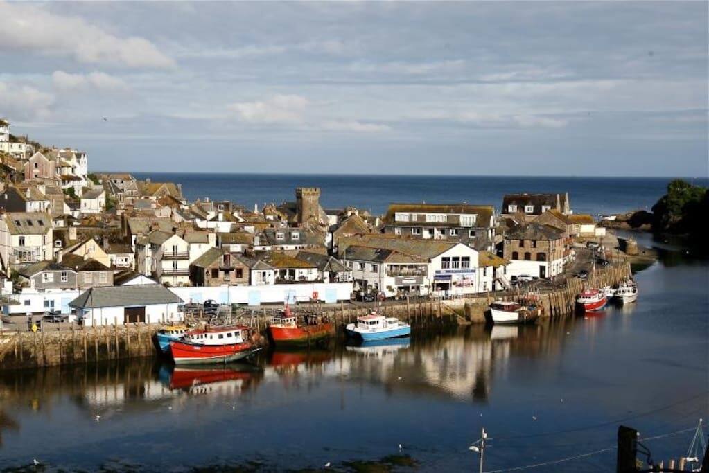 View from Lanescot