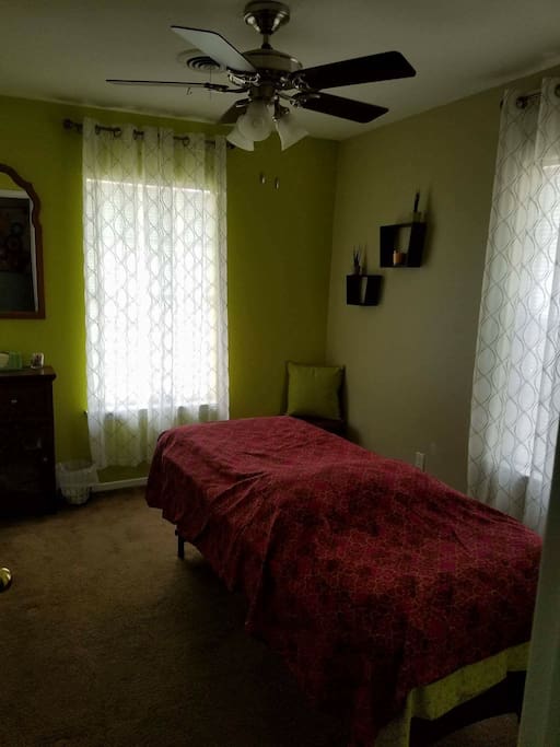 We also have a twin bed for the 2nd guest room.