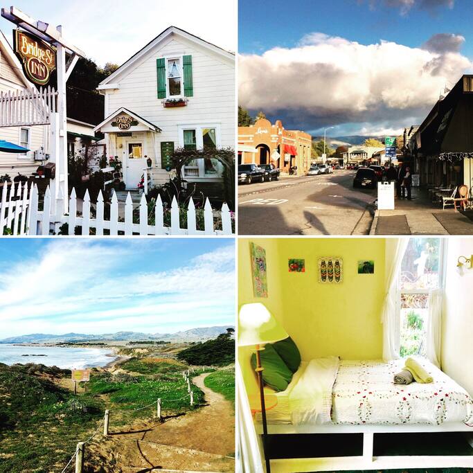Your Cambria walking adventure begins at the Bridge Street Inn.