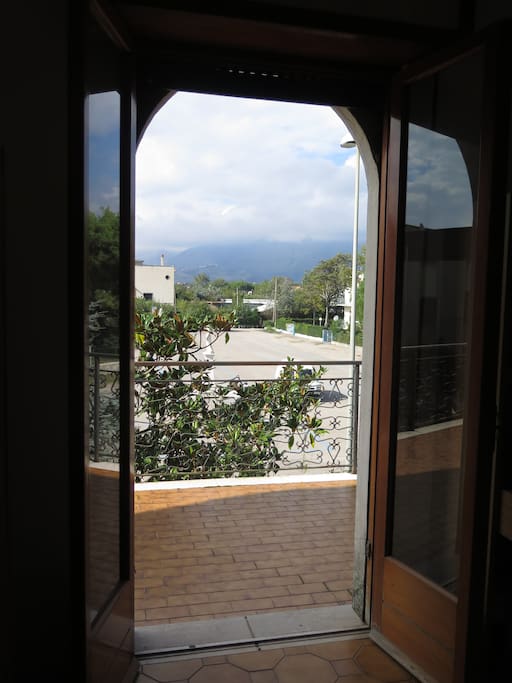 view from master bedroom