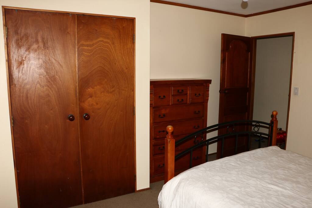 Storage in room.