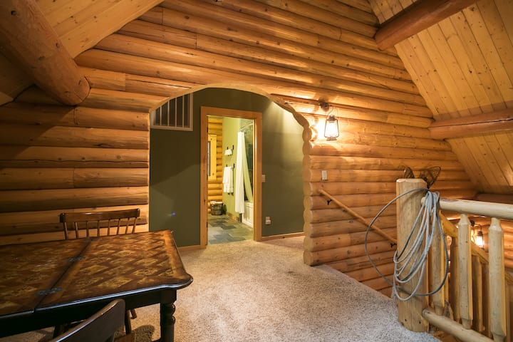 Second floor has 2 bedrooms, full bath and loft