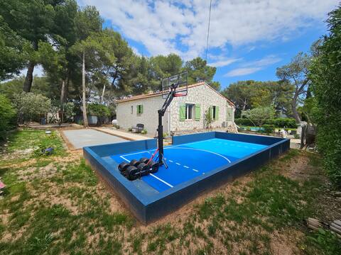 Villa Les Muriers Pool playground 6 people