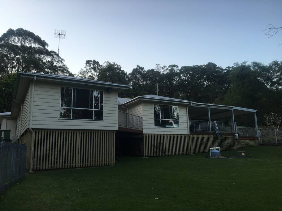 Rear of house
