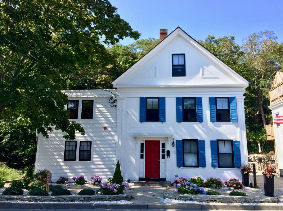 Front of the house