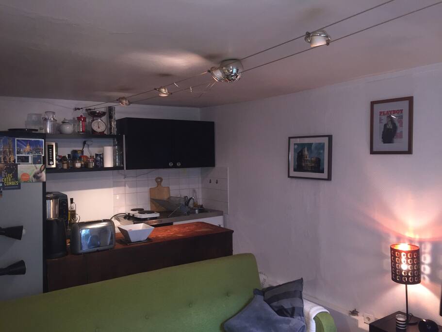 Salon cuisine - Living Room (3/4)